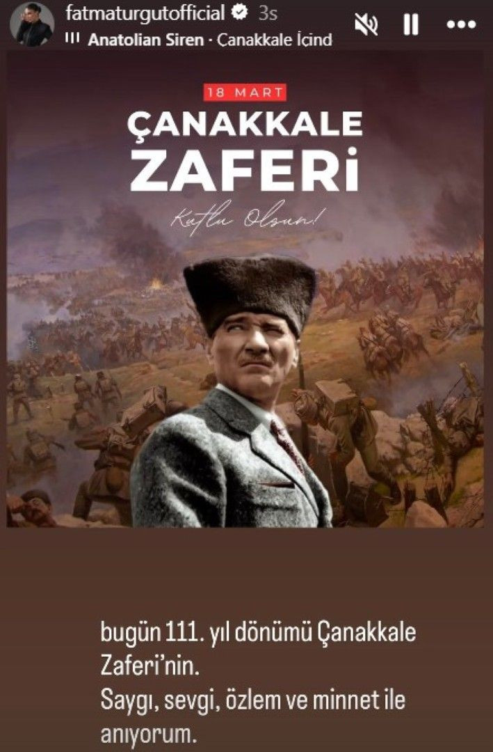 Fedon’dan “Çanakkale” paylaşımı: “Bir daha geri gelemedi” - Resim: 8