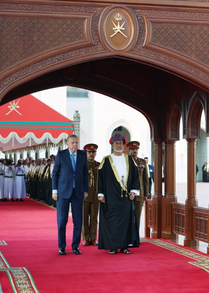 Erdoğan, Umman Al Alam Sarayı’nda - Resim: 5