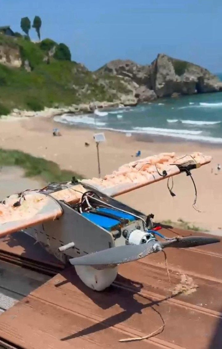 Şile'de kamikaze drone olduğu değerlendirilen düzenek bulundu - Resim: 5