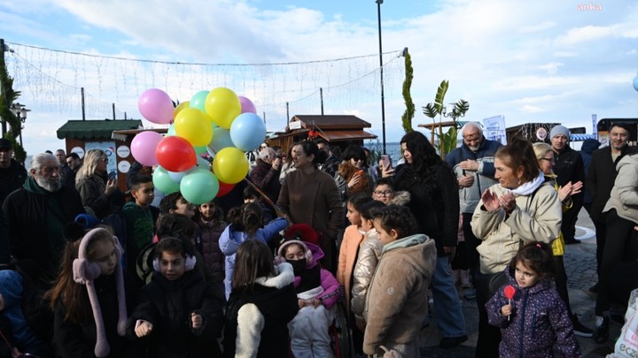 Balonlar SMA hastası Çağla için havalandı