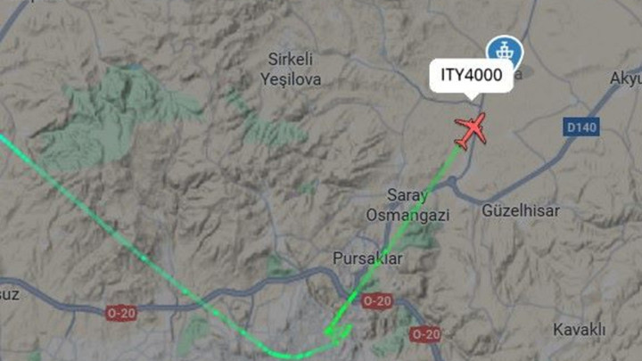 Papa'nın Türkiye uçuşu en çok takip edilen uçak oldu