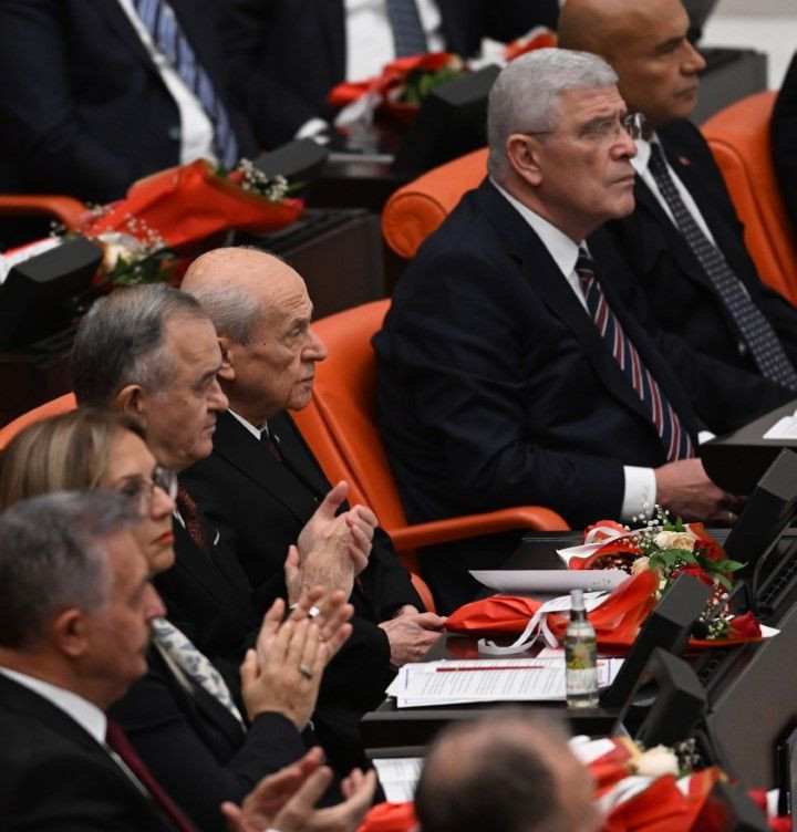 Meclis'teki resepsiyondan çarpıcı kareler - Resim: 97