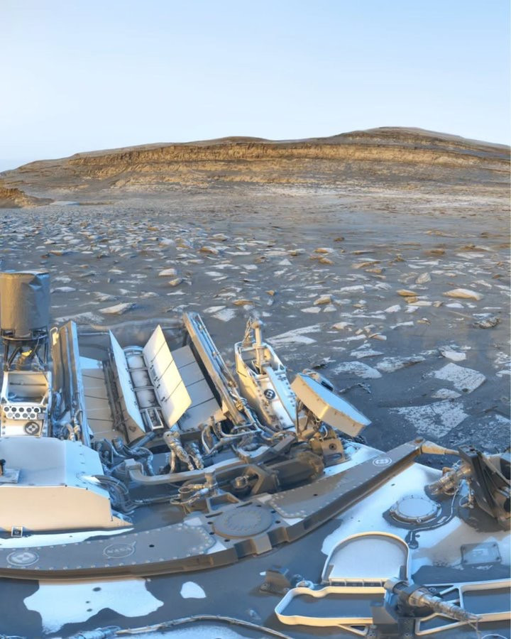NASA Mars yüzeyinden yeni fotoğraflar yayınladı! Görenler Dünya’dan bir yer sandı - Resim : 2
