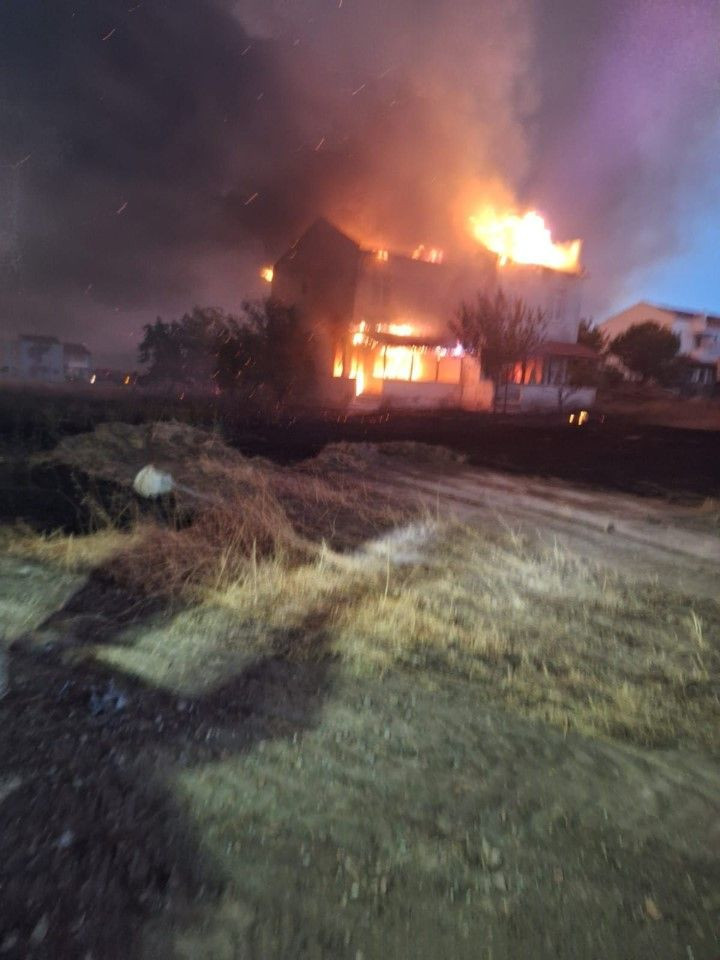 Edirne'deki orman yangını büyüyor - Resim: 25