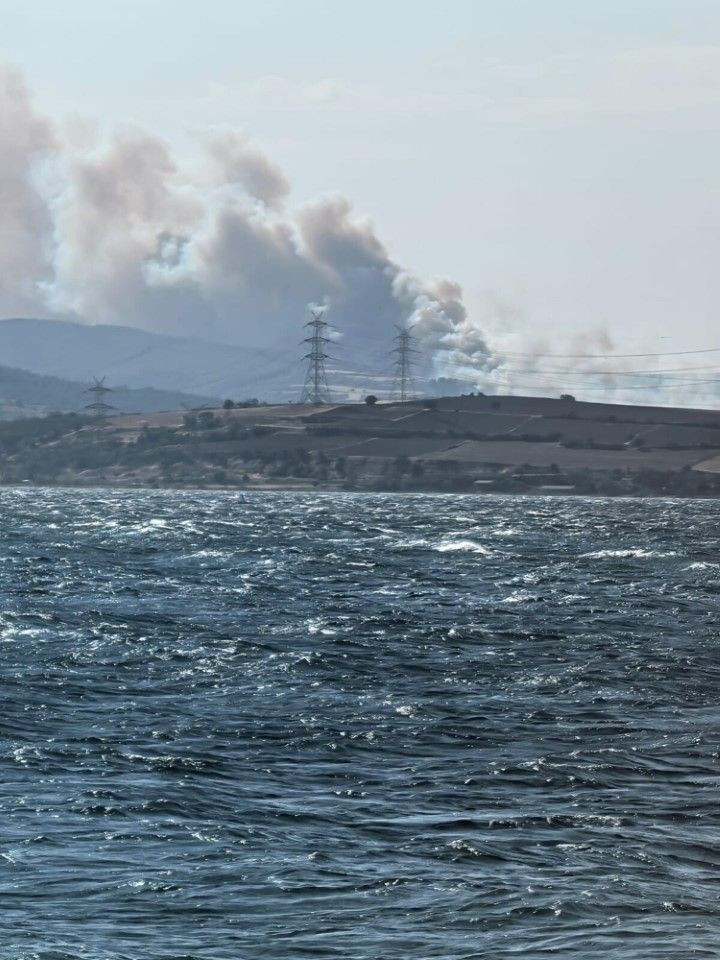 Çanakkale Gelibolu'da orman yangını: Hızla büyüdü - Resim: 9