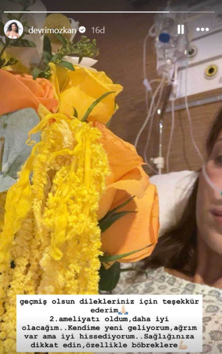Ünlü oyuncu Devrim Özkan ikinci kez ameliyat masasına yattı - Resim : 1