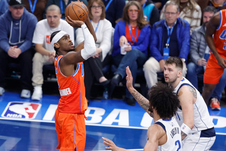 Gilgeous-Alexander, Doncic'i evine gönderdi