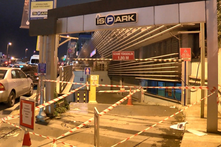 Beyoğlu Tepebaşı Otoparkı boşaltıldı