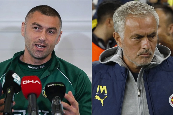 Burak Yılmaz, Mourinho'nun 3 problemini açıkladı: "Ya Dzeko ya Nesyri"