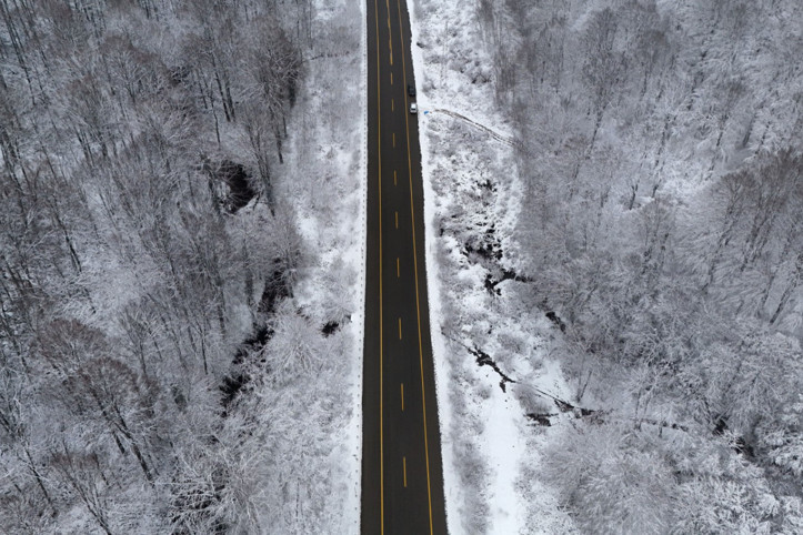 Istrancalar beyaza büründü