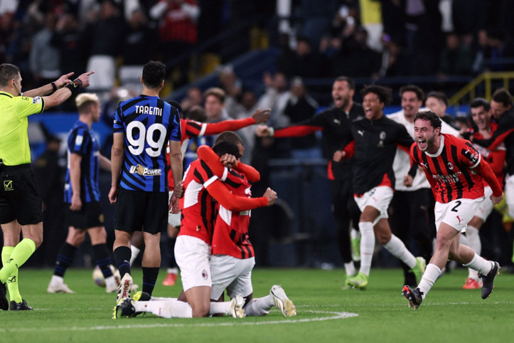 Milan, Inter'i 2-0’dan dönüp 90+3’te yıktı: Riyad’da unutulmaz final