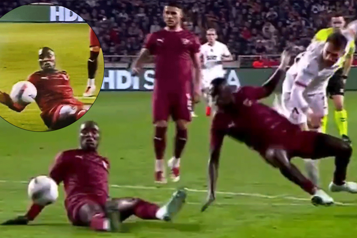 Hatay-Galatasaray maçında tartışma yaratan pozisyon: Yabancı VAR 'penaltı yok' dedi
