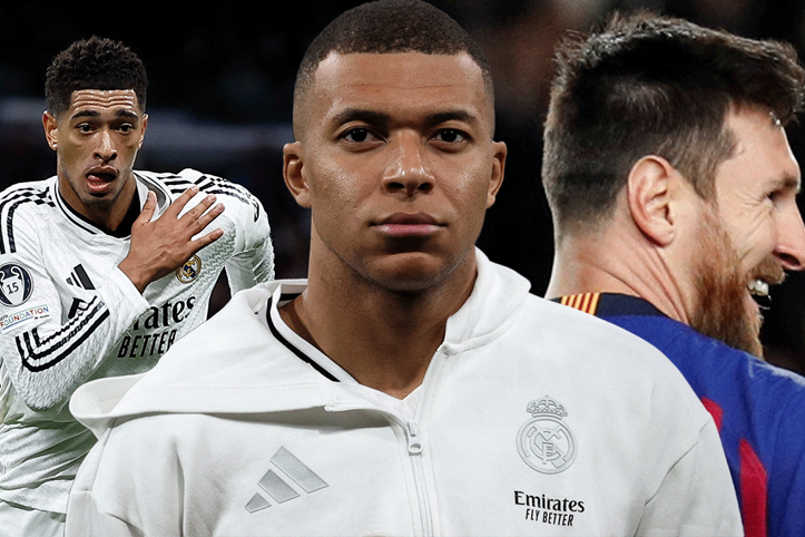 Bellingham, Şampiyonlar Ligi'nde Messi'nin rekoruna ortak oldu: Gözünü Mbappe'ye dikti