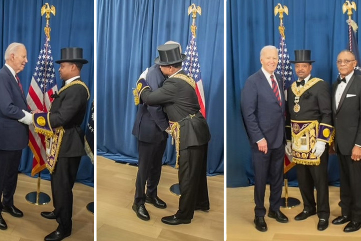 Biden, 'Üstat Mason' oldu