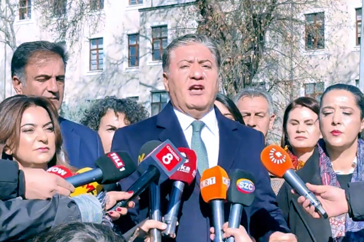 CHP, DEM, Yeni Yol ve EMEP, İçişleri Bakanlığı önünde: Ortak mücadele boynumuzun borcu