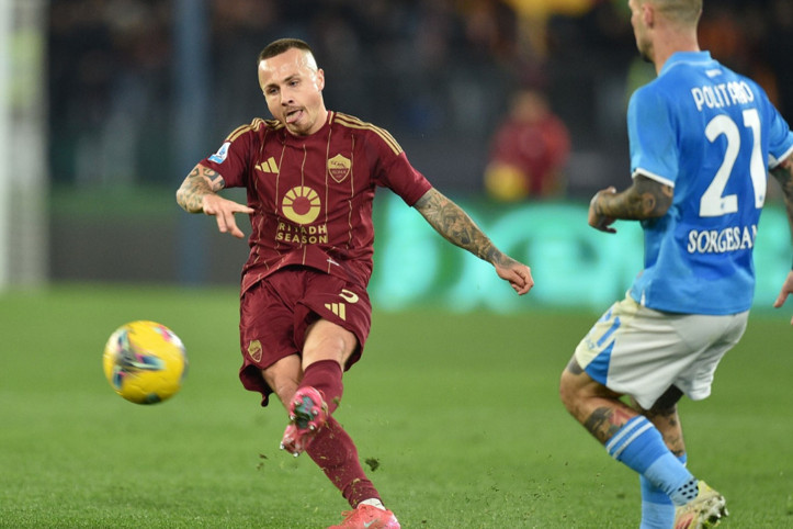 Angelino'dan lidere çelme: Napoli, Roma'yı geçemedi