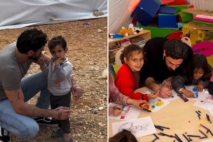 Dünyaca ünlü İtalyan aktör Michele Morrone, 6 Şubat depreminin ikinci yıl dönümünü andı