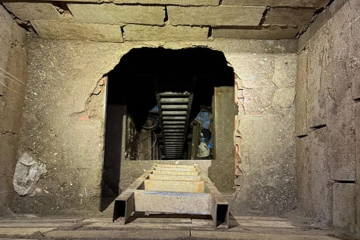 İki ülke arasında uyuşturucu tüneli bulundu