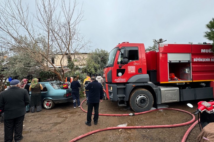 Fethiye'de yangın: 1 kişi hayatını kaybetti