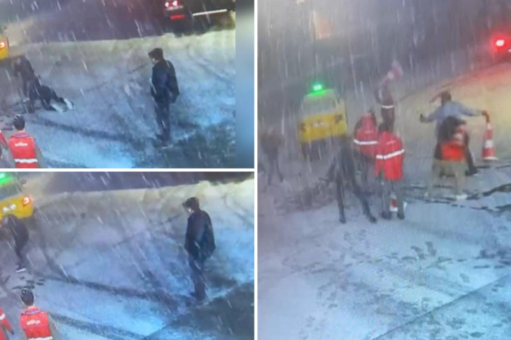 İş insanına kanlı saldırı: Çalışanlar dubalarla müdahale etti