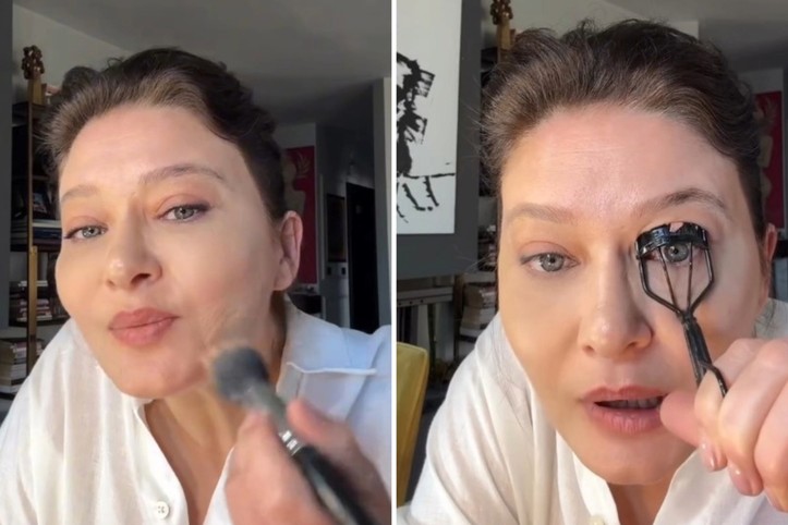 Akıma Nurgül Yeşilçay da katıldı: Kendini Türkan Şoray’a benzetti