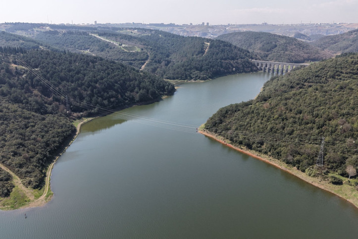 İstanbul'un barajlarına bahar geldi