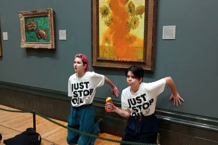 Just Stop Oil, artık çorba fırlatmayacak