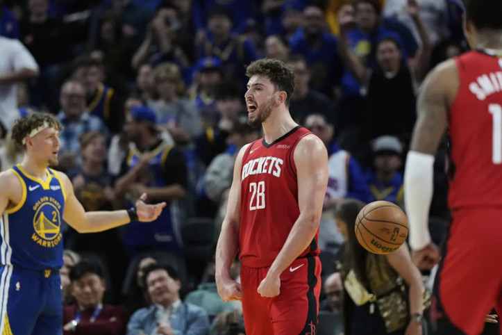 Alperen Şengün'den Golden State'e geçit yok! Double-double yaptı, Rockets kazandı