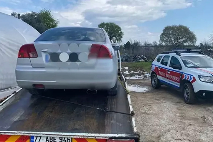 Kovalamaca kısa sürdü, yakalanınca 67 bin 236 TL ceza kesildi