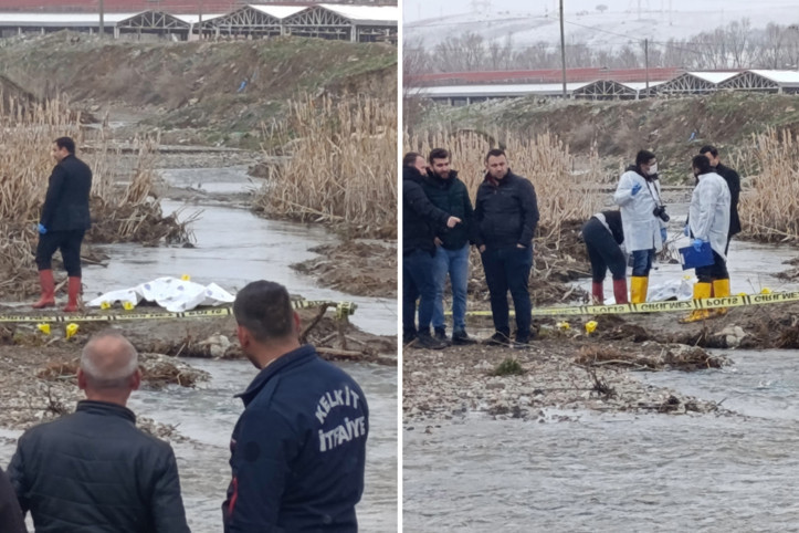 83 yaşındaki kadın derede ölü bulundu
