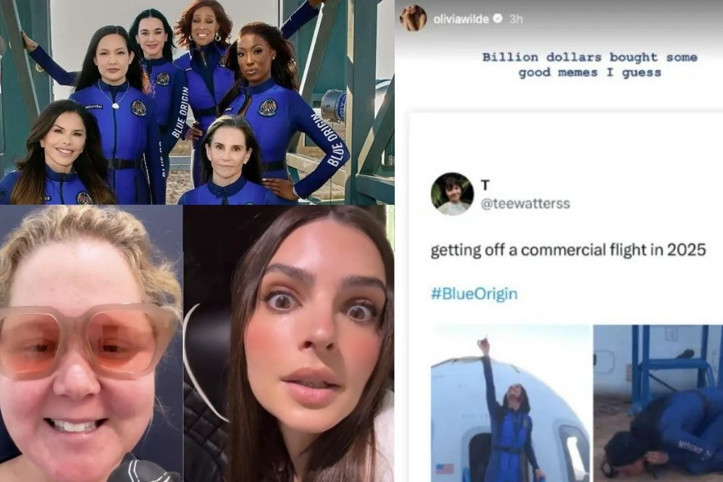 Uzaya çıkan kadınlara oyunculardan tepki: Dünya bu haldeyken ne gereği vardı?