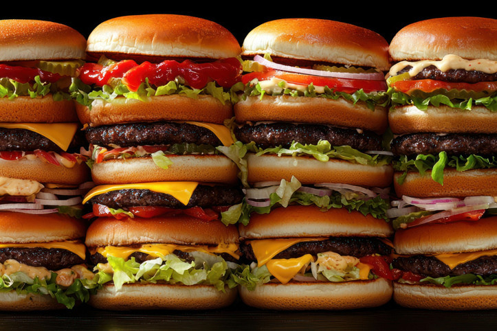 Meşhur hesabı Türkiye'ye uyarladı: '75 burgeri midesine indirdi'