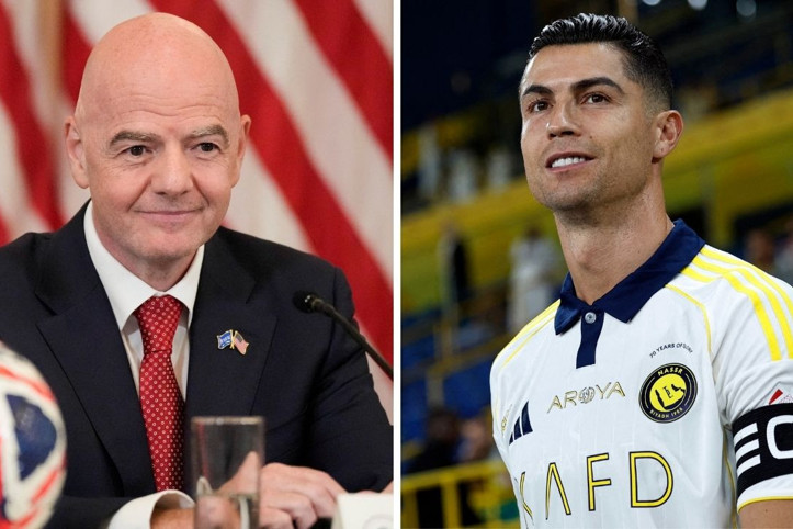 Infantino transfer bombasını patlattı: 'Ronaldo neden olmasın?'