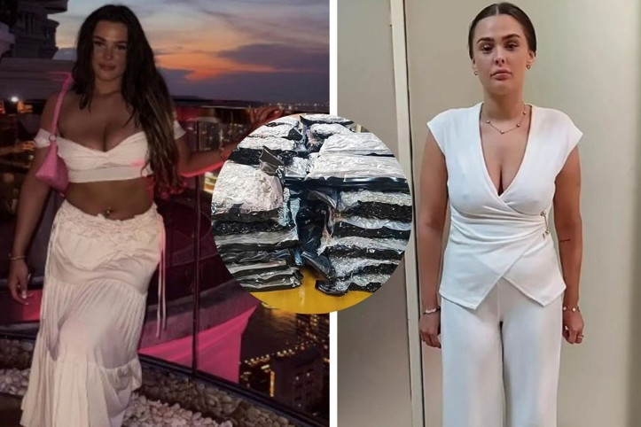 Genç hostes 128 milyon liralık uyuşturucuyla yakalandı: Dikkat çeken 'insan kalıntısı' detayı