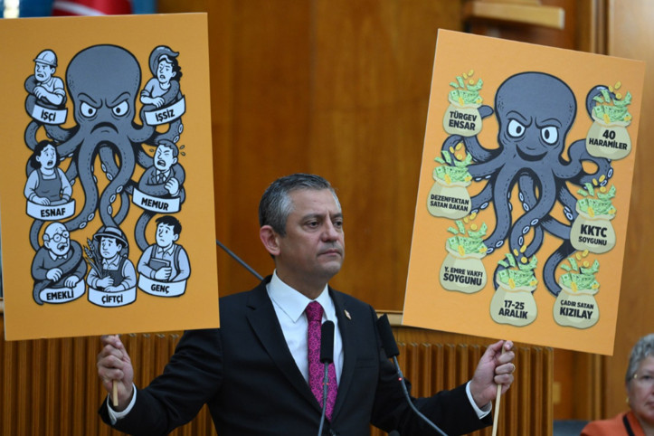 Özel tek tek saydı, Erdoğan'a seslendi: Al sana ahtapot