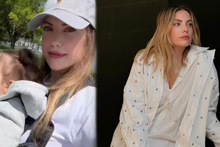 Eda Ece, kızının yüzünü neden gizlediğini açıkladı