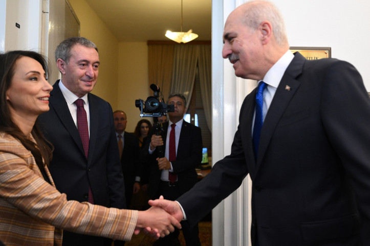 Kurtulmuş, DEM Parti'ye gitti: Meclis kapanmadan komisyonun yapısı belirlenecek