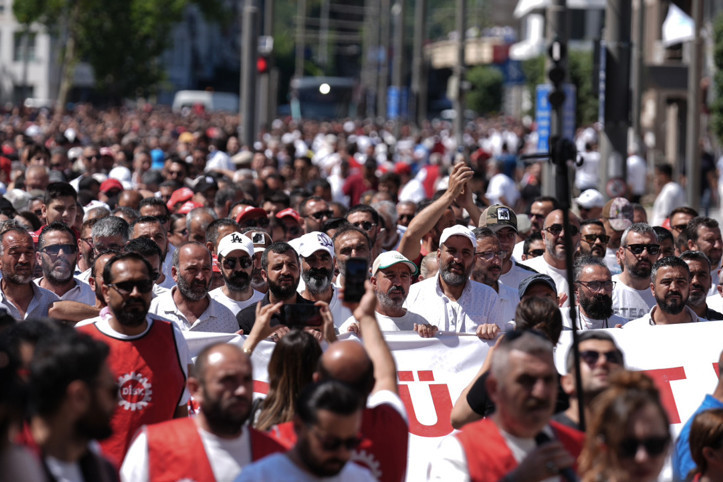 Grevin yedinci günü: İZELMAN, Cemil Tugay'ın son teklifi için sandığa gidiyor