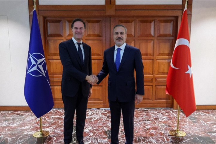 Fidan, Rutte ile görüştü