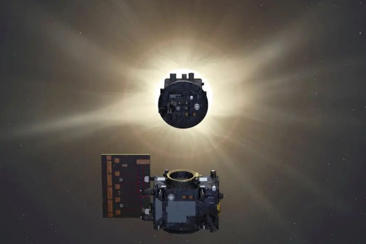 Bilim insanları uyduları dizdi, yapay güneş tutulması yaptı