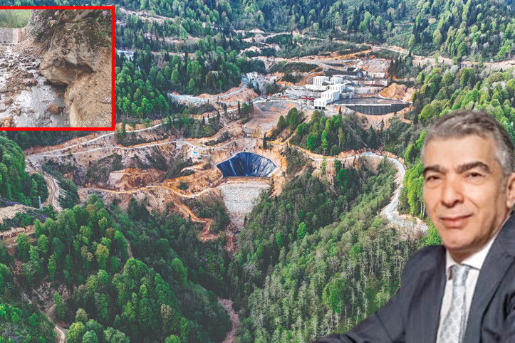AKP’li Cantürk Alagöz’ün şirketi Giresun’da doğayı talan ediyor