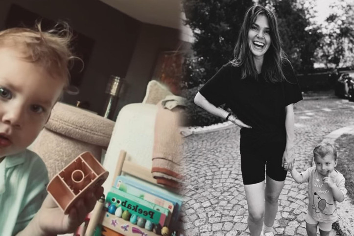 Aslı Enver kızı Elay'ın konuştuğu anları paylaştı