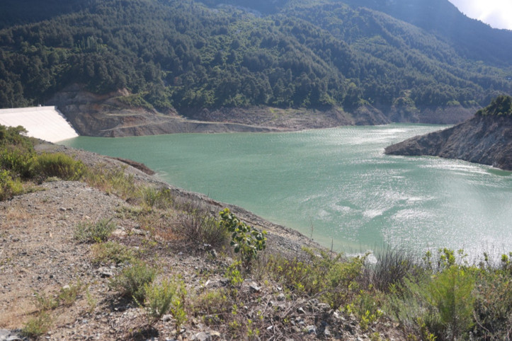 Normalde dolup taşan baraj ilk kez alarm verdi