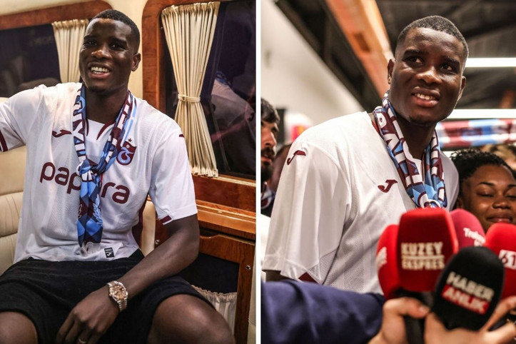 Trabzonspor, Onuachu'ya kavuştu: 'Bitmemiş bir işim var'