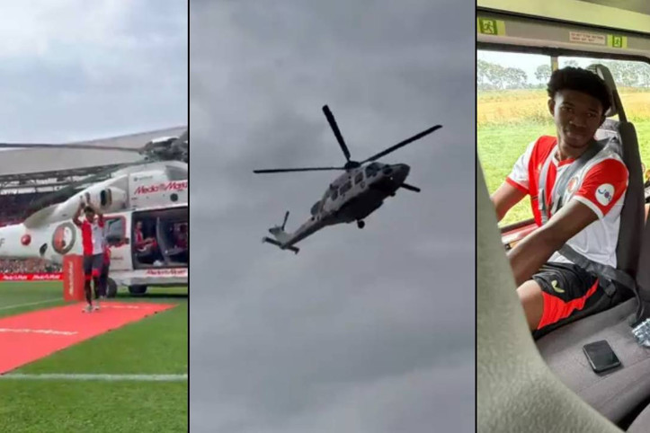 Okumaya geldiği İstanbul’da futbolcu oldu: Diarra, Hollanda'daki evine helikopterle indi