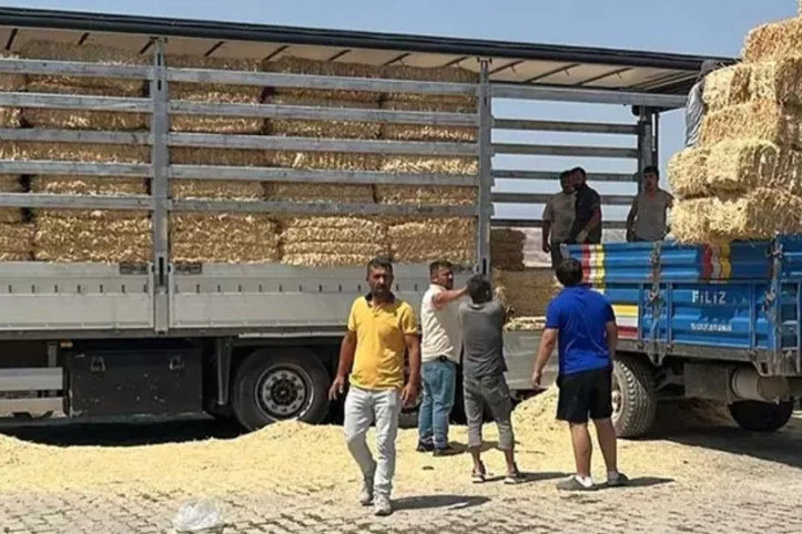 Çok anlamlı hareket: Çiftçiler kamyonları doldurup yola çıktı