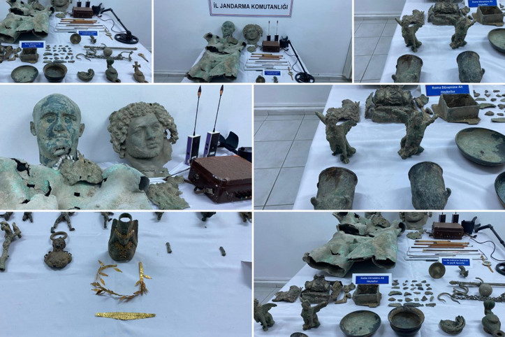 Jandarma baskınında ele geçirildi! Tam 156 parça...