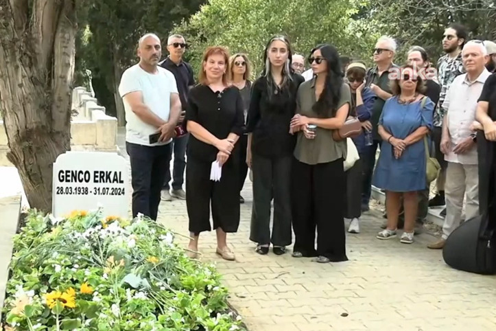 Genco Erkal ölümünün birinci yılında mezarı başında anıldı