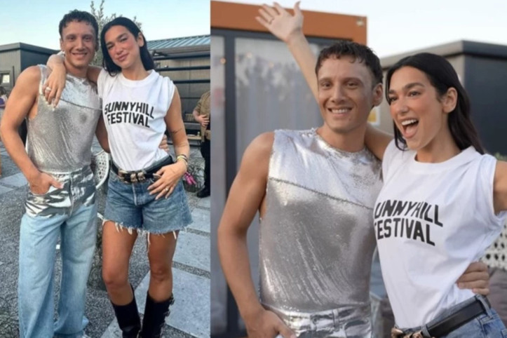 Edis, Dua Lipa ile buluştu