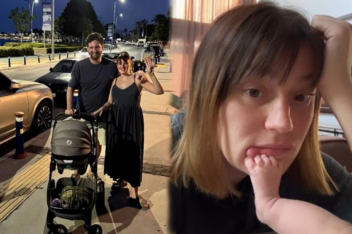 Gizem Karaca kızının yüzünü ilk kez gösterdi